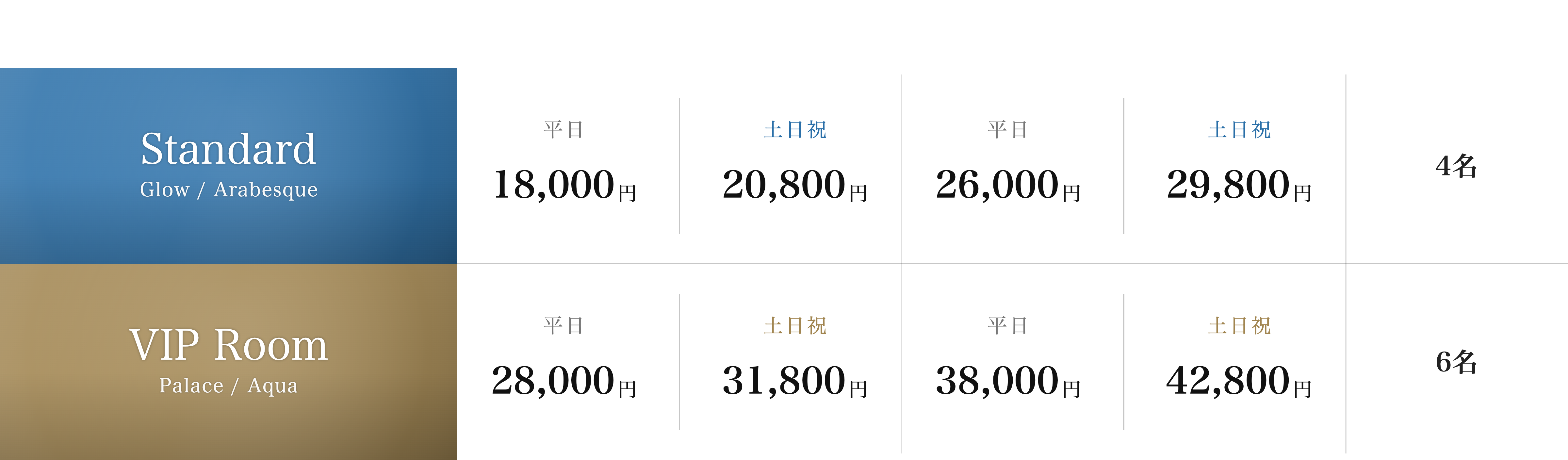 新料金表